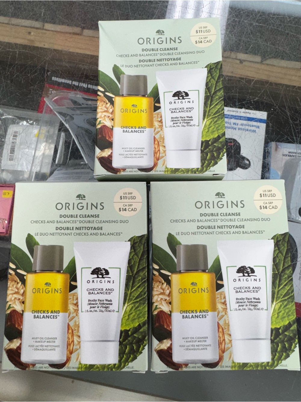 (3 pack) NWT Origins Double Cleanse Duo
